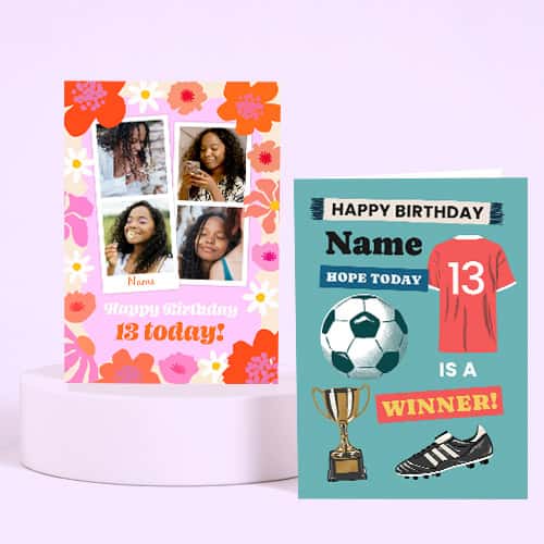 13th Birthday Cards