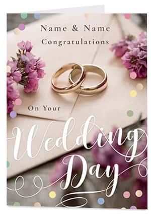 Wedding Congratulations Cards