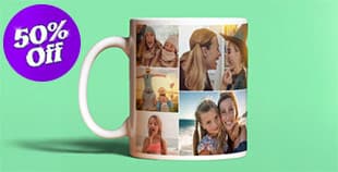 50% Off Mugs