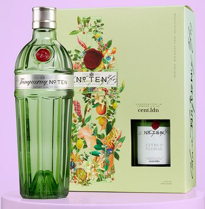 Tanqueray Ten 70cl Gin and Candle Gift Set