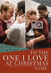 Tap to view One I Love Photo Christmas Card - You're Gold