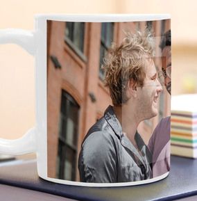 Full Photo Upload Snapshot Mug