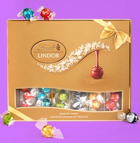 Lindt Lindor Assorted Chocolate Truffles 525g