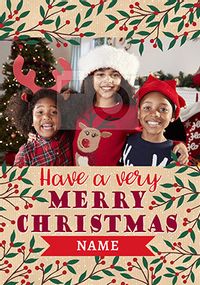 Tap to view Cancer Research Little Moments Christmas Photo Card